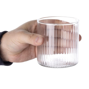 Olympia Chester Double Rocks Glasses 355ml (6 Pack)