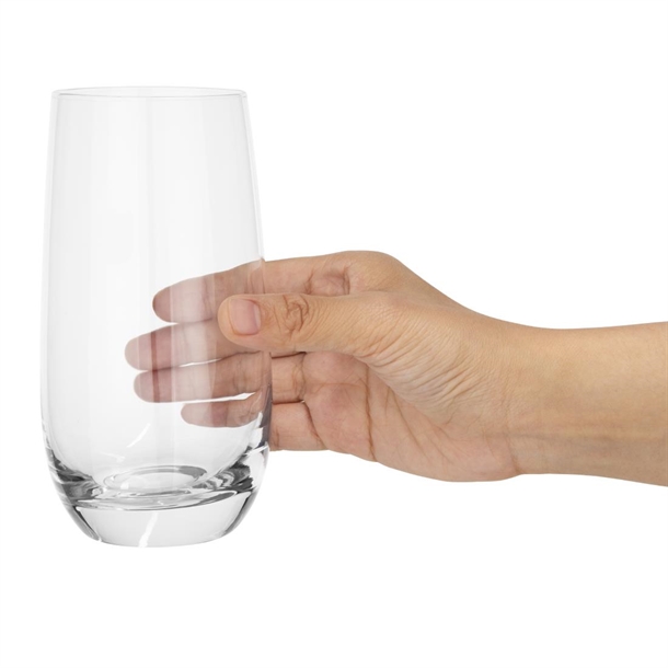 Olympia Rounded Hi Ball Tumblers 490ml (6 Pack) Olympia Rounded Hi Ball Tumblers 490ml (6 Pack)