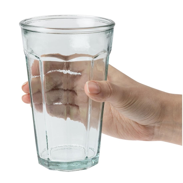 Olympia Recycled Glass Orleans Tumblers 500ml (6 Pack) Olympia Recycled Glass Orleans Tumblers 500ml (6 Pack)