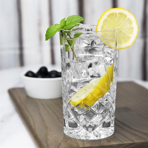 Olympia Old Duke Glass Tumblers 350ml (6 Pack) Olympia Old Duke Glass Tumblers 350ml (6 Pack)