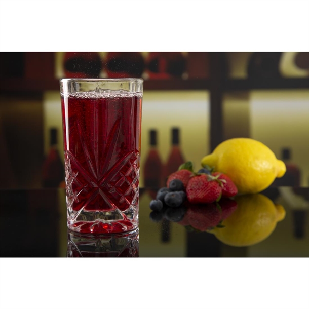 Olympia Old Duke Glass Tumblers 350ml (6 Pack) Olympia Old Duke Glass Tumblers 350ml (6 Pack)