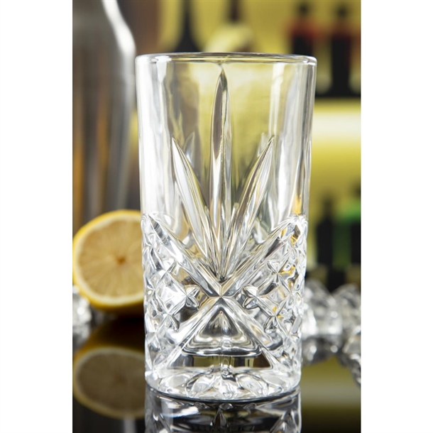 Olympia Old Duke Glass Tumblers 350ml (6 Pack) Olympia Old Duke Glass Tumblers 350ml (6 Pack)