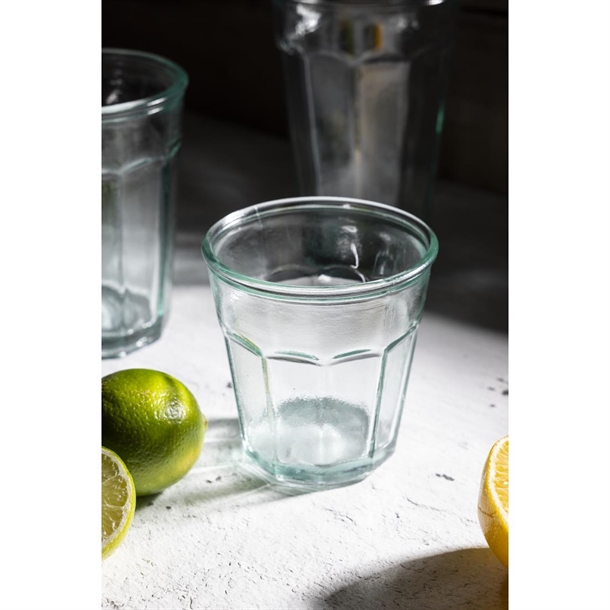 Olympia Recycled Glass Orleans Tumblers 220ml (6 Pack) Olympia Recycled Glass Orleans Tumblers 220ml (6 Pack)