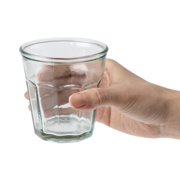 Olympia Recycled Glass Orleans Tumblers 220ml (6 Pack) Olympia Recycled Glass Orleans Tumblers 220ml (6 Pack)