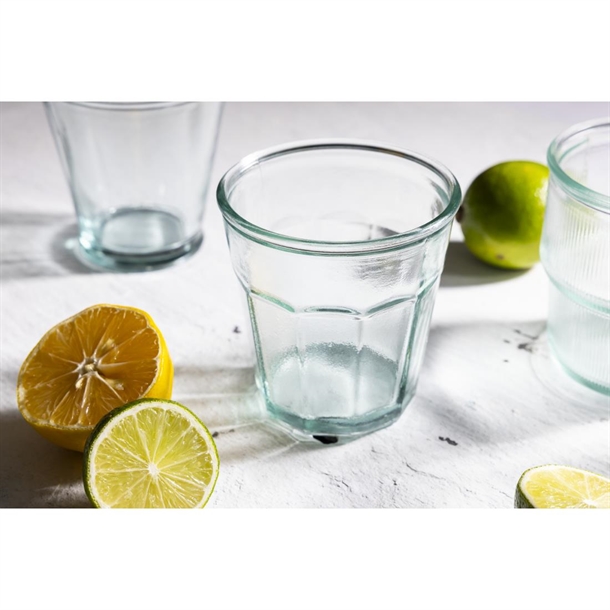 Olympia Recycled Glass Orleans Tumblers 220ml (6 Pack) Olympia Recycled Glass Orleans Tumblers 220ml (6 Pack)