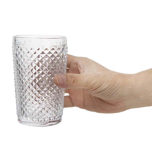 Olympia Eva Hi Ball Tumblers 350ml (6 pack) Olympia Eva Hi Ball Tumblers 350ml (6 pack)