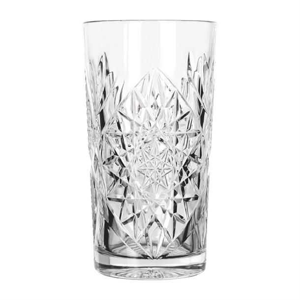 Libbey Hobstar Hi Ball Glasses 473ml (12 Pack) Libbey Hobstar Hi Ball Glasses 473ml (12 Pack)