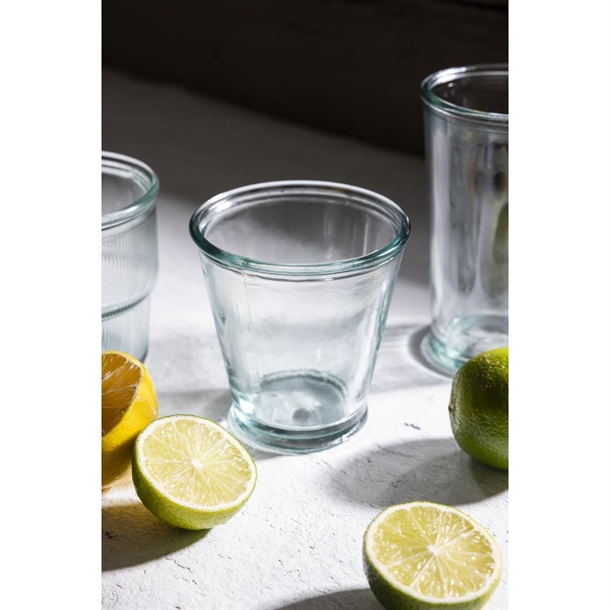 Olympia Recycled Glass Conical Tumblers 220ml (6 Pack) Olympia Recycled Glass Conical Tumblers 220ml (6 Pack)