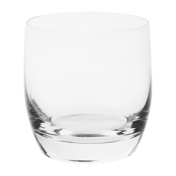 Olympia Verona Double Rocks Crystal Tumblers 395ml (6 pack)