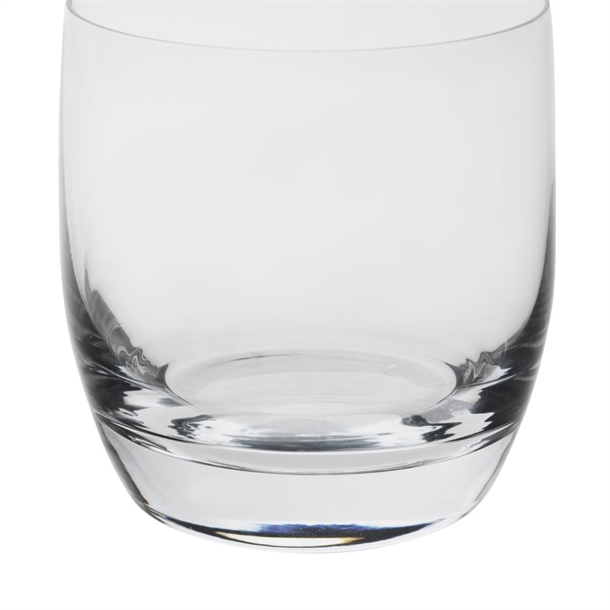 Olympia Verona Double Rocks Crystal Tumblers 395ml (6 pack)