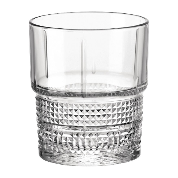 Bormioli Rocco Novacento Double Old Fashioned Glasses 370ml (24 Pack)