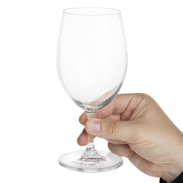 Olympia Novello Crystal Stemmed Water Glasses 365ml (6 pack) Olympia Novello Crystal Stemmed Water Glasses 365ml (6 pack)