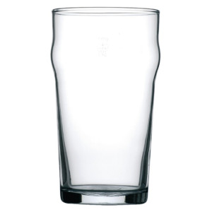Arcoroc Nonic Nucleated Beer Glasses 570ml (48 Pack)