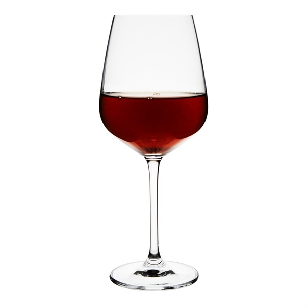 Olympia Chime Crystal Wine Glasses 495ml (6 Pack)
