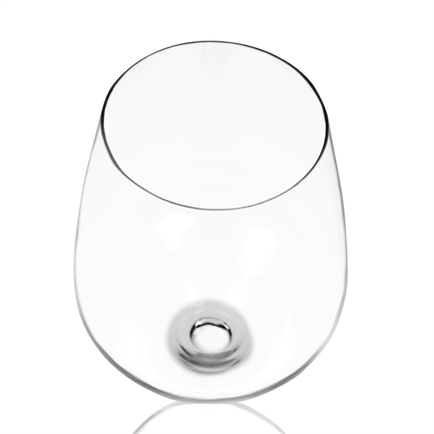 Olympia Chime Crystal Wine Glasses 495ml (6 Pack)
