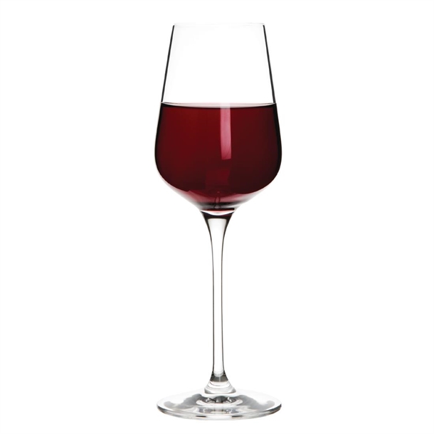 Olympia Claro One Piece Crystal Wine Glasses 430ml (Pack of 6)