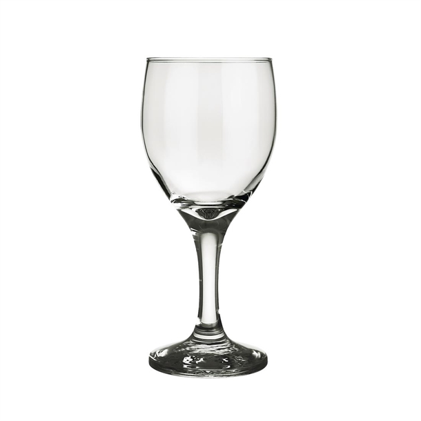 KH Nadir Manhattan Plimsoll Lined Wine Glasses - 250ml (12 Pack)