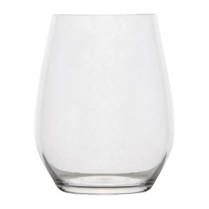 Polysafe Polycarbonate Vino Stemless Glass - 150ml Pour Line - 400ml (24 Pack)