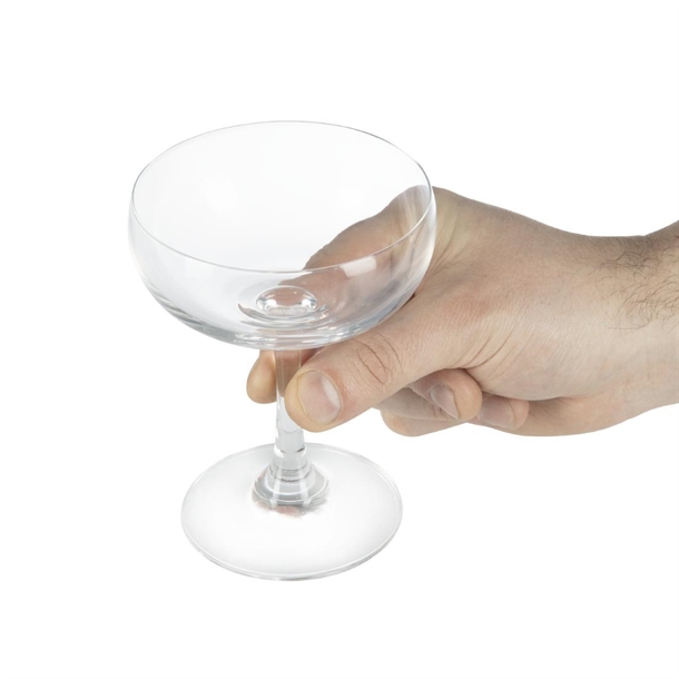 Olympia Bar Collection Crystal Champagne Glasses 200ml (6 Pack) Olympia Bar Collection Crystal Champagne Glasses 200ml (6 Pack)