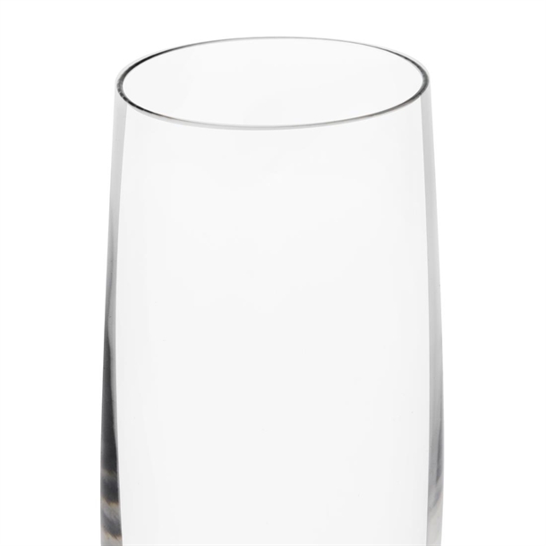 Olympia Novello Crystal Champagne Flutes 180ml (6 pack)
