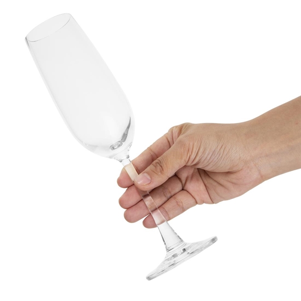 Olympia Serena Glass Flutes - 210ml (Pack 6)