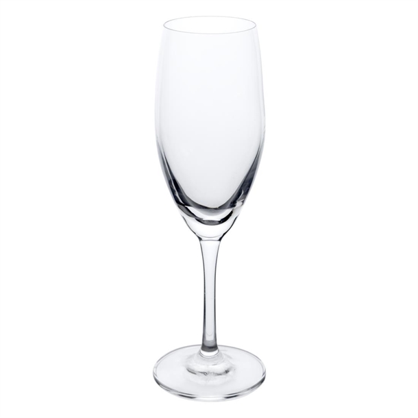 Olympia Cantina Champagne Flute Glasses Crystal 195ml/6.59oz (6 Pack)