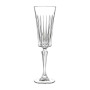 RCR Cristalleria Timeless Glass Champagne Flutes - 210ml (Pack 12)