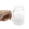 Olympia Glass Handled Mason Jars - 470ml (Pack 12) Olympia Glass Handled Mason Jars - 470ml (Pack 12)