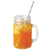 Olympia Glass Handled Mason Jars - 470ml (Pack 12) Olympia Glass Handled Mason Jars - 470ml (Pack 12)