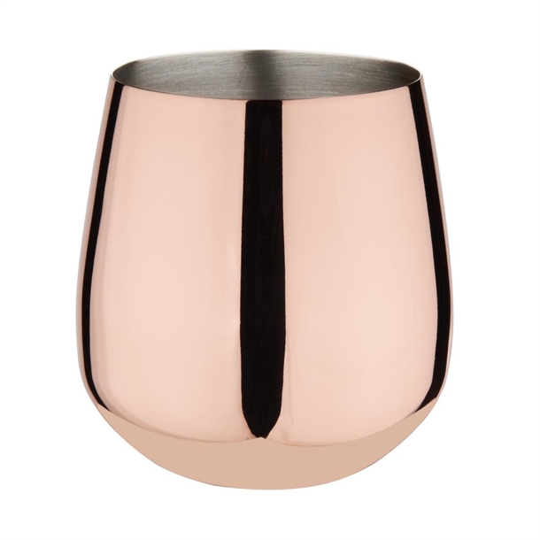 Olympia Curved Tumbler 340ml Copper Olympia Curved Tumbler 340ml Copper