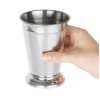 Olympia Barware Beaded Julep Cup Stainless Steel 370ml Olympia Barware Beaded Julep Cup Stainless Steel 370ml