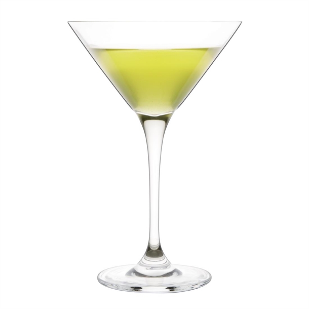 Olympia Campana One Piece Crystal Martini Glasses 260ml (6 Pack) Olympia Campana One Piece Crystal Martini Glasses 260ml (6 Pack)