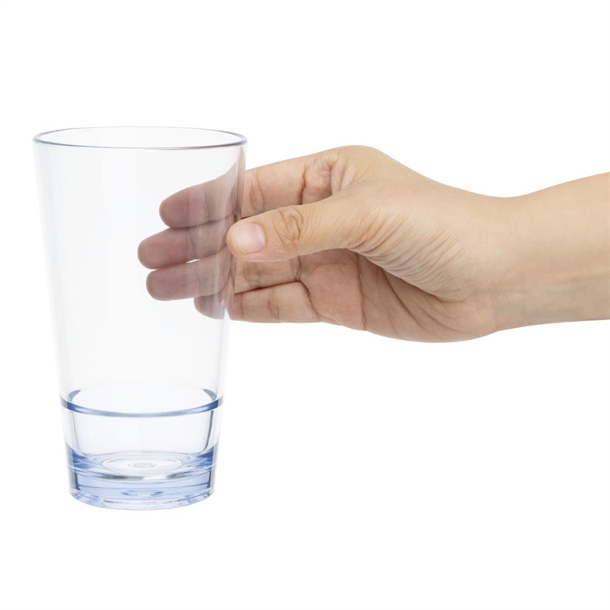 Olympia Kristallon Polycarbonate Stacking Hi Ball Tumblers 420ml (6 Pack)