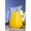 Arcoroc Glass Jugs and Lid 1.3Ltr + plastic ice stopper