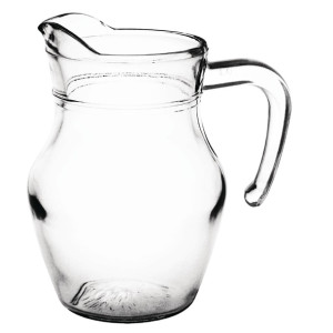 Olympia Glass Jug 0.5Ltr (6 Pack)