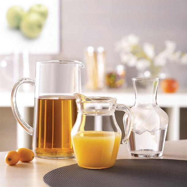 Olympia Glass Jug 0.5Ltr (6 Pack)