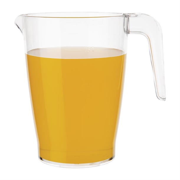 Olympia Kristallon Polycarbonate Stacking Jug 1ltr Olympia Kristallon Polycarbonate Stacking Jug 1ltr