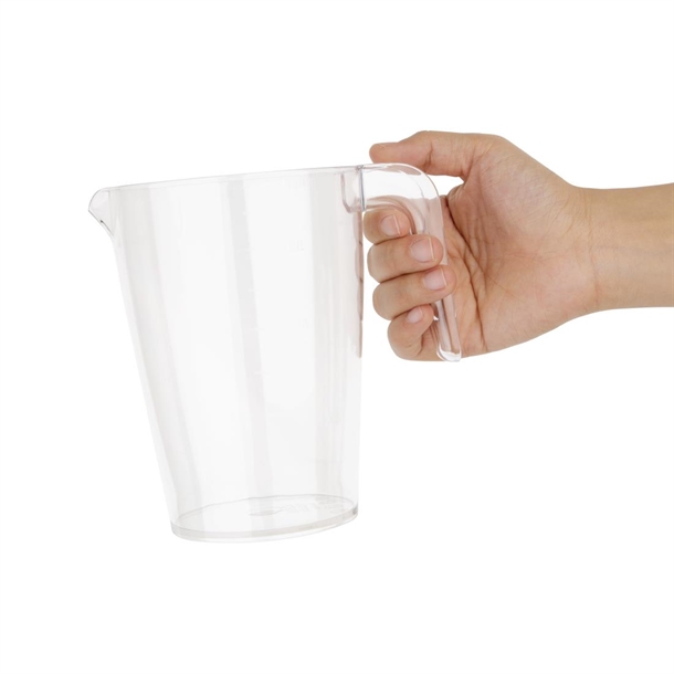 Olympia Kristallon Polycarbonate Stacking Jug 1ltr Olympia Kristallon Polycarbonate Stacking Jug 1ltr