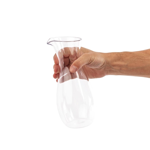 Olympia Kristallon Polycarbonate Carafe 1Ltr (6 Pack)