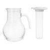 Olympia Kristallon Jug With Cooling Tube Polycarbonate Ridged - 1600ml Olympia Kristallon Jug With Cooling Tube Polycarbonate Ridged - 1600ml