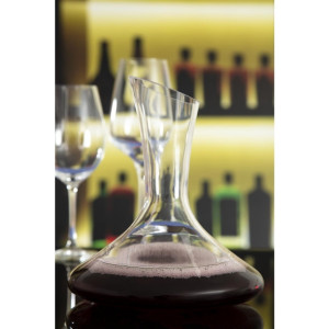 Olympia Curved Glass Decanter 750ml
