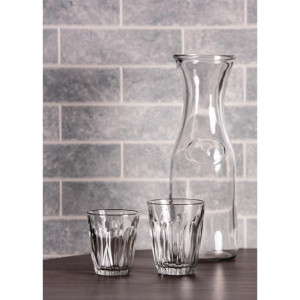 Olympia Glass Carafe 1Ltr (Pack of 6)