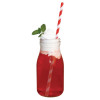 Olympia Glass Milk Bottles 200ml (12 Pack)