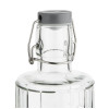 Olympia Geo Glass Water Bottle with Stopper 1Ltr (6 Pack)