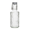 Olympia Geo Glass Water Bottle with Stopper 380ml (6 Pack)