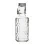 Olympia Geo Glass Water Bottle with Stopper 380ml (6 Pack)