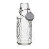 Olympia Geo Glass Water Bottle with Stopper 380ml (6 Pack)