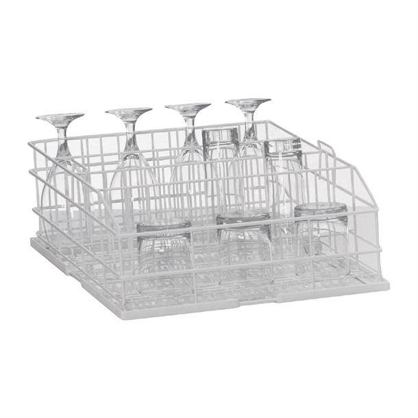Winterhalter 4 Row Wire Glass Rack to suit UC-S - 400x400mm Winterhalter 4 Row Wire Glass Rack to suit UC-S - 400x400mm