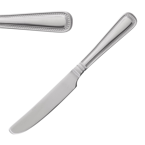 Olympia Bead Solid Handle Table Knife (12 Pack) Olympia Bead Solid Handle Table Knife (12 Pack)