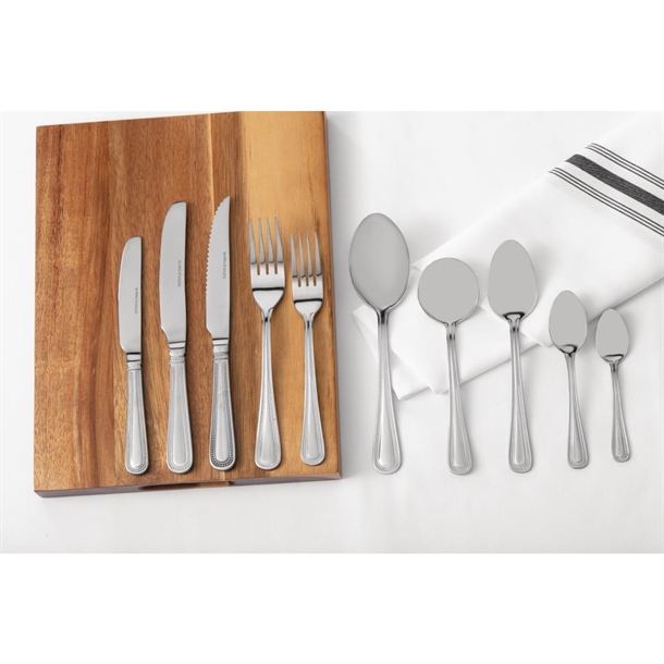 Olympia Bead Solid Handle Dessert Knife (12 Pack) Olympia Bead Solid Handle Dessert Knife (12 Pack)
